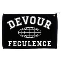 Devour Feculence Retirement Severance Big Word Work  Grommeted Golf Towel