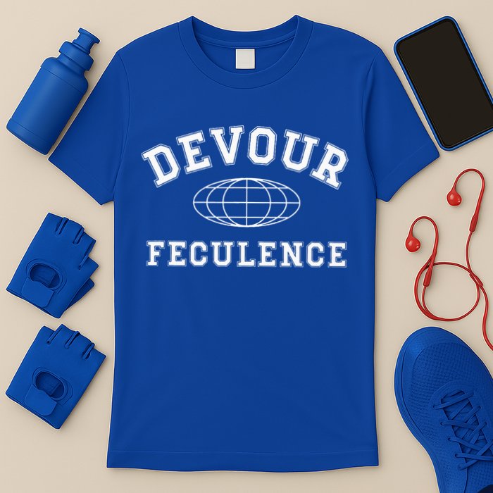 Devour Feculence Retirement Severance Big Word Work  T-Shirt