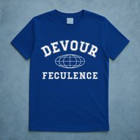 Devour Feculence Retirement Severance Big Word Work  T-Shirt