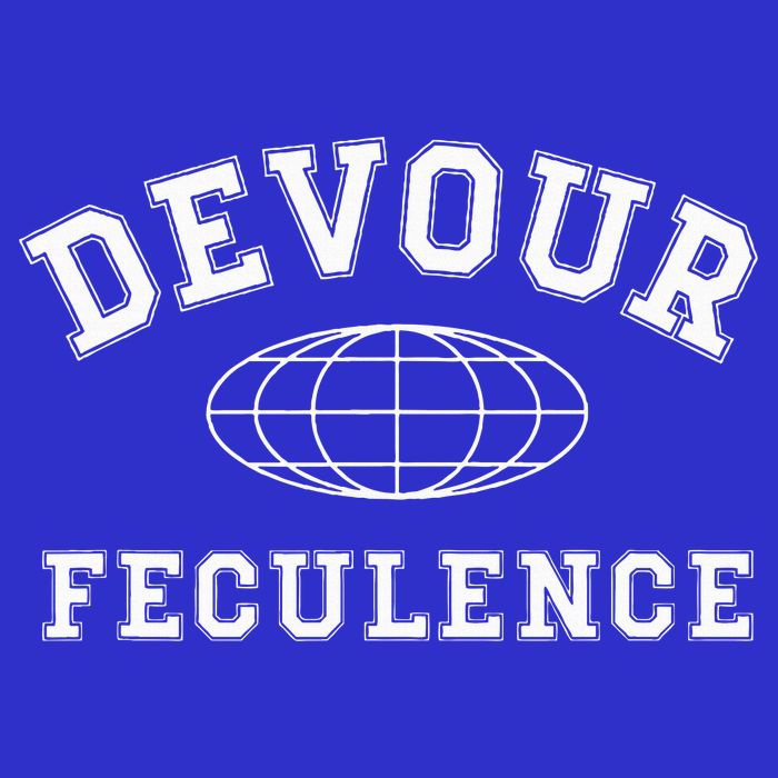 Devour Feculence Retirement Severance Big Word Work  T-Shirt