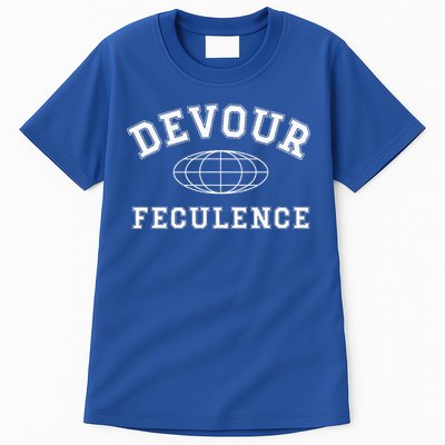 Devour Feculence Retirement Severance Big Word Work  Tall T-Shirt