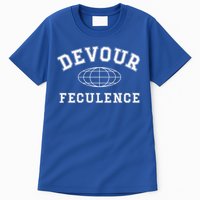 Devour Feculence Retirement Severance Big Word Work  Tall T-Shirt