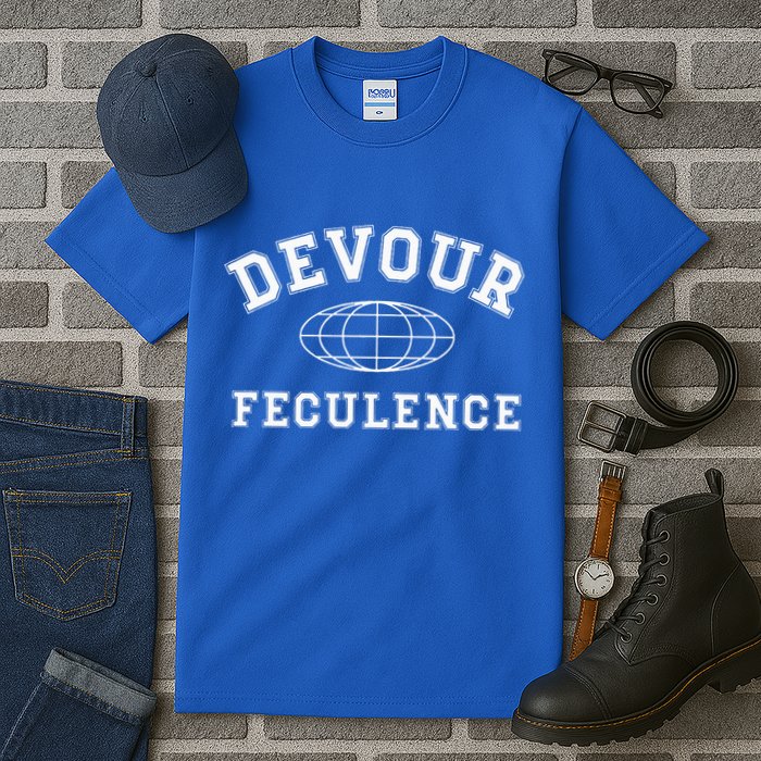 Devour Feculence Retirement Severance Big Word Work  Tall T-Shirt