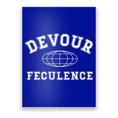 Devour Feculence Retirement Severance Big Word Work  Poster