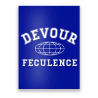 Devour Feculence Retirement Severance Big Word Work  Poster