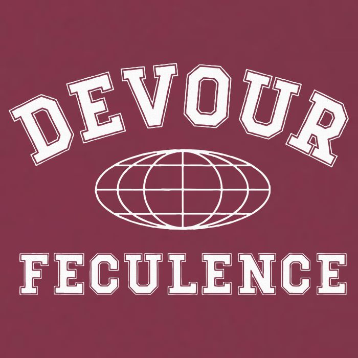 Devour Feculence Retirement Severance Big Word Work  16oz Travel Tumbler