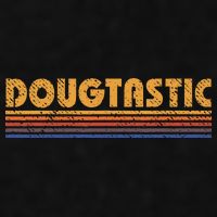 Dougtastic Funny Retro First Name Doug Ladies PosiCharge Tri-Blend Wicking Tank