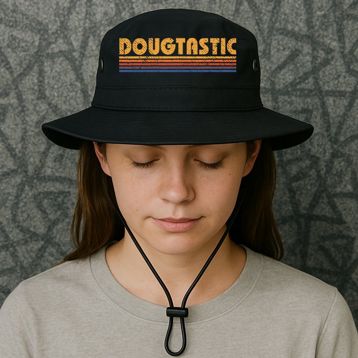 Dougtastic Funny Retro First Name Doug Bucket Hat