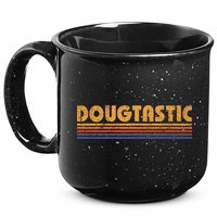 Dougtastic Funny Retro First Name Doug 15oz Campfire Ceramic Mug