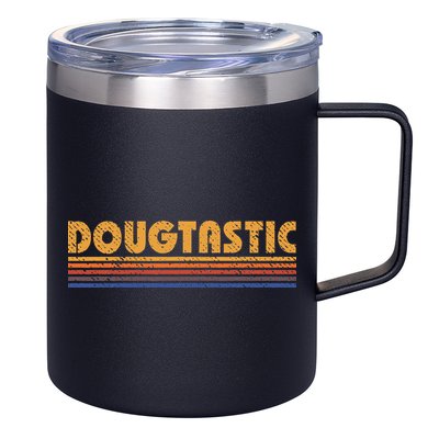 Dougtastic Funny Retro First Name Doug 12oz Stainless Steel Coffee Mug