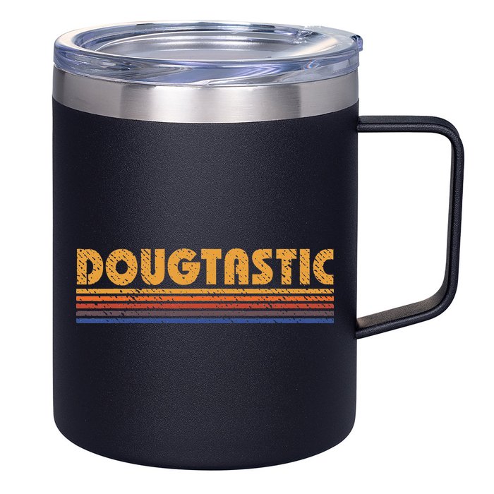Dougtastic Funny Retro First Name Doug 12oz Stainless Steel Coffee Mug