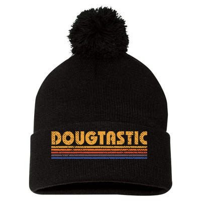 Dougtastic Funny Retro First Name Doug Pom Pom 12in Knit Beanie