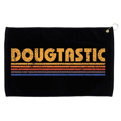 Dougtastic Funny Retro First Name Doug Grommeted Golf Towel