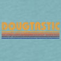 Dougtastic Funny Retro First Name Doug Sueded Cloud Jersey T-Shirt