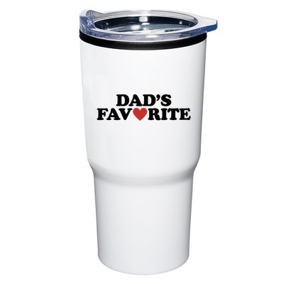 Dads Favorite Red Heart Cute Gift Tumbler