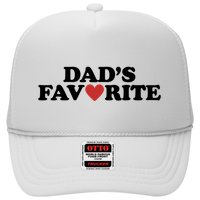 Dads Favorite Red Heart Cute Gift Trucker Hat