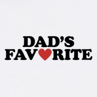 Dads Favorite Red Heart Cute Gift Trucker Hat