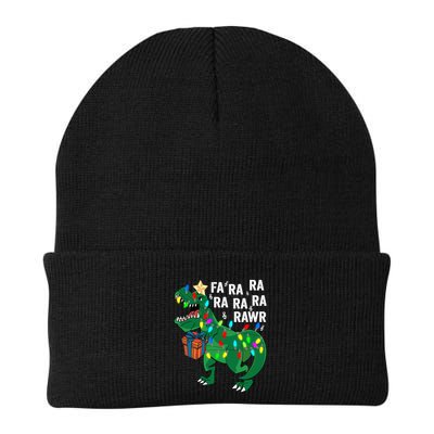 Dinosaur Fa Ra Ra Rawr Rawr Dinosaur Trex Christmas Gift Beanie