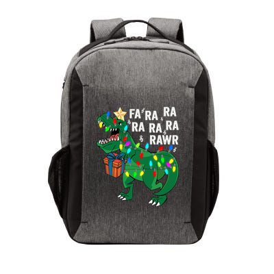 Dinosaur Fa Ra Ra Rawr Rawr Dinosaur Trex Christmas Gift Vector Backpack