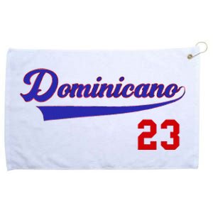 Dominicano Flag Rd Dominican Republic Baseball Jersey Grommeted Golf Towel