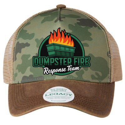 Dumpster Fire Response Team Legacy Tie Dye Trucker Hat