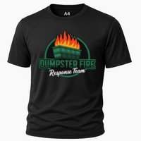 Dumpster Fire Response Team Cooling Performance Crew T-Shirt