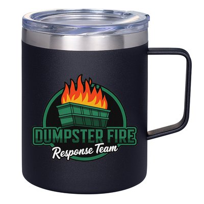 Dumpster Fire Response Team 12oz Stainless Steel Coffee Mug