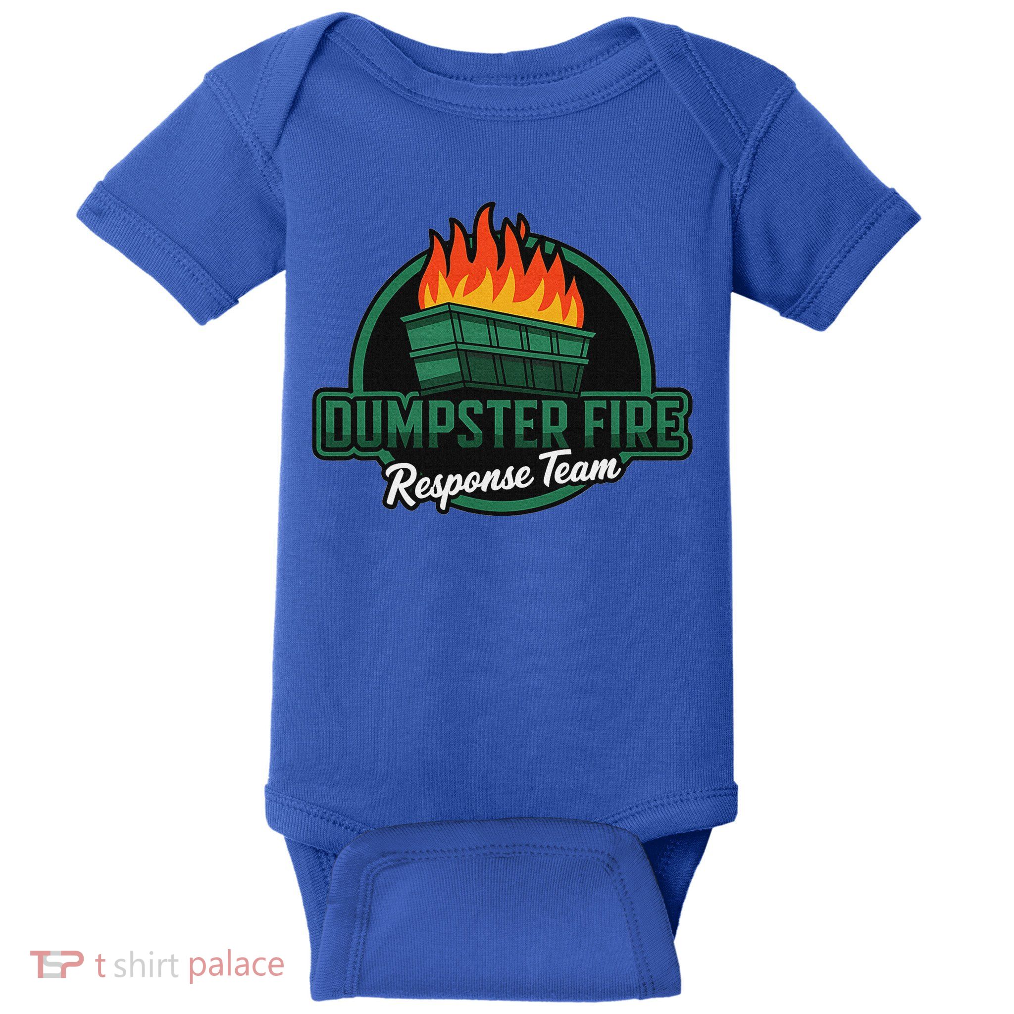 Dumpster Fire Response Team Baby Bodysuit
