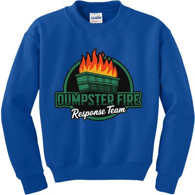 Dumpster Fire Response Team Kids Sweatshirt
