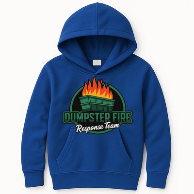 Dumpster Fire Response Team Kids Hoodie