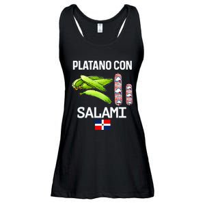 Dominicana Flag Rd Dominican Republic Food Mangu Plantain Ladies Essential Flowy Tank