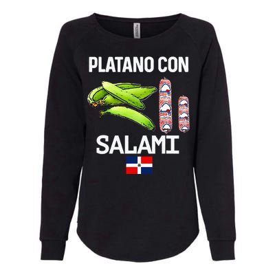 Dominicana Flag Rd Dominican Republic Food Mangu Plantain Womens California Wash Sweatshirt