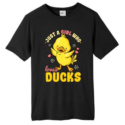 Ducks Funny Rubber Duck Gift Tall Fusion ChromaSoft Performance T-Shirt