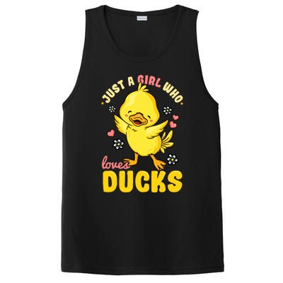 Ducks Funny Rubber Duck Gift PosiCharge Competitor Tank