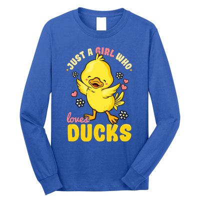 Ducks Funny Rubber Duck Gift Long Sleeve Shirt