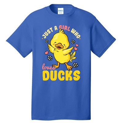 Ducks Funny Rubber Duck Gift Tall T-Shirt