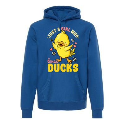 Ducks Funny Rubber Duck Gift Premium Hoodie