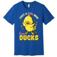 Ducks Funny Rubber Duck Gift Premium T-Shirt