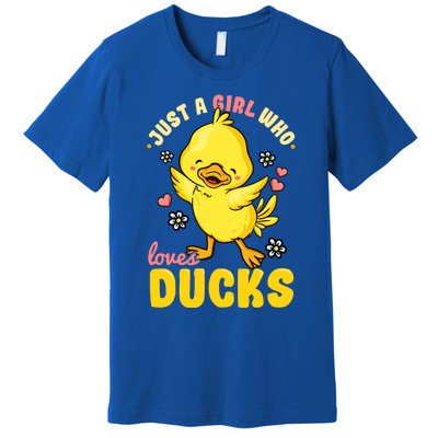 Ducks Funny Rubber Duck Gift Premium T-Shirt