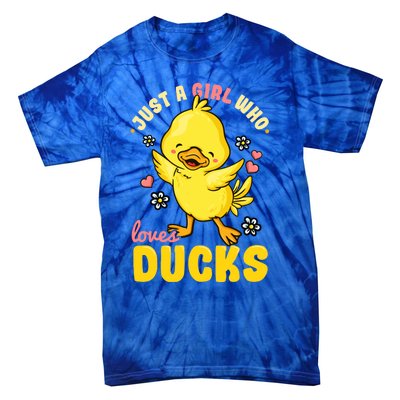 Ducks Funny Rubber Duck Gift Tie-Dye T-Shirt