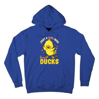 Ducks Funny Rubber Duck Gift Tall Hoodie