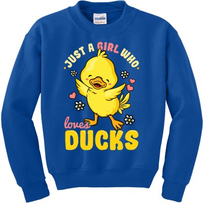 Ducks Funny Rubber Duck Gift Kids Sweatshirt