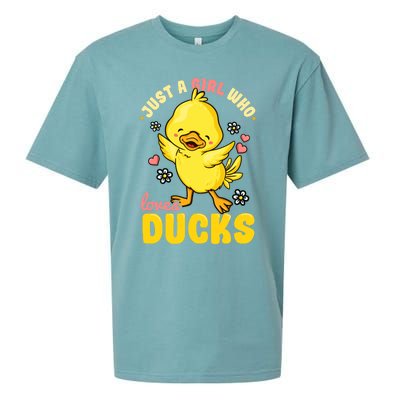 Ducks Funny Rubber Duck Gift Sueded Cloud Jersey T-Shirt