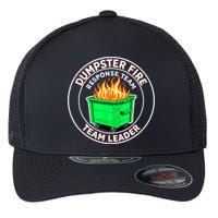 Dumpster Fire Response Team Leader Flexfit Unipanel Trucker Cap