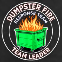 Dumpster Fire Response Team Leader 15oz Campfire Ceramic Mug