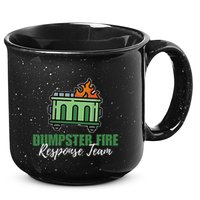 Dumpster Fire Response Team Funny Dumpster Fire Meme 15oz Campfire Ceramic Mug