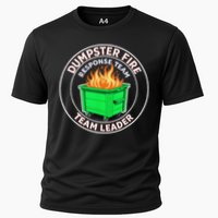 Dumpster Fire Response Team Leader  Cooling Performance Crew T-Shirt