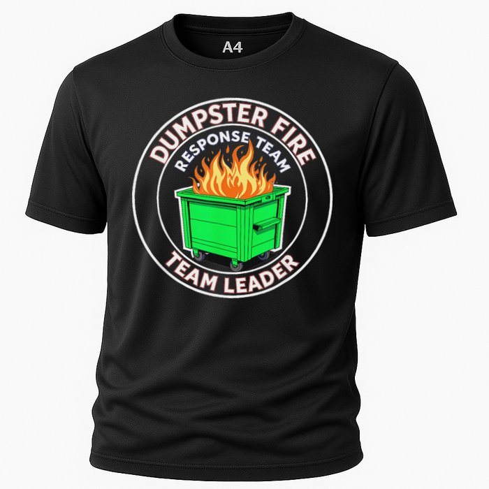 Dumpster Fire Response Team Leader  Cooling Performance Crew T-Shirt