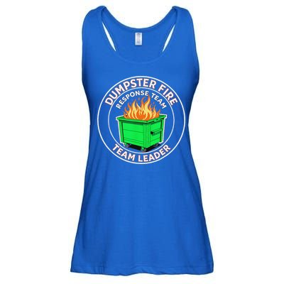 Dumpster Fire Response Team Leader  Ladies Essential Flowy Tank