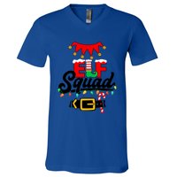 Dino Fa Ra Ra Rawr Dinosaur Monster Truck Christmas Xmas Gift V-Neck T-Shirt